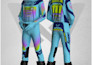 create custom motocross jersey and pants design 3d mockup